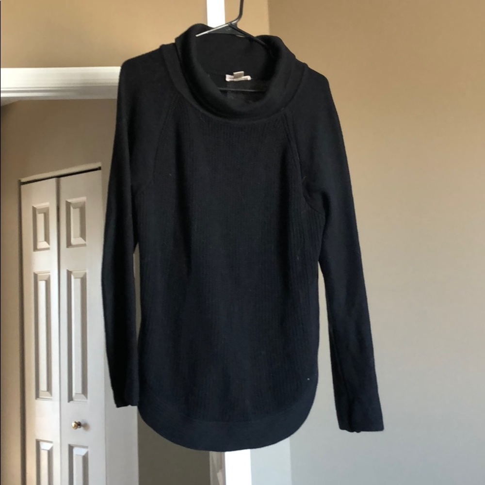 Black turtleneck